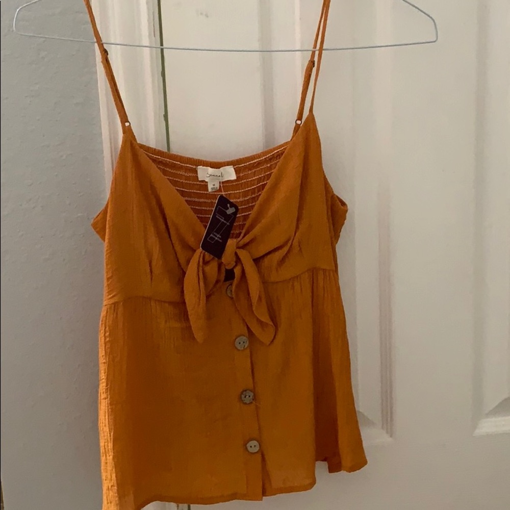Orange Summer Tank